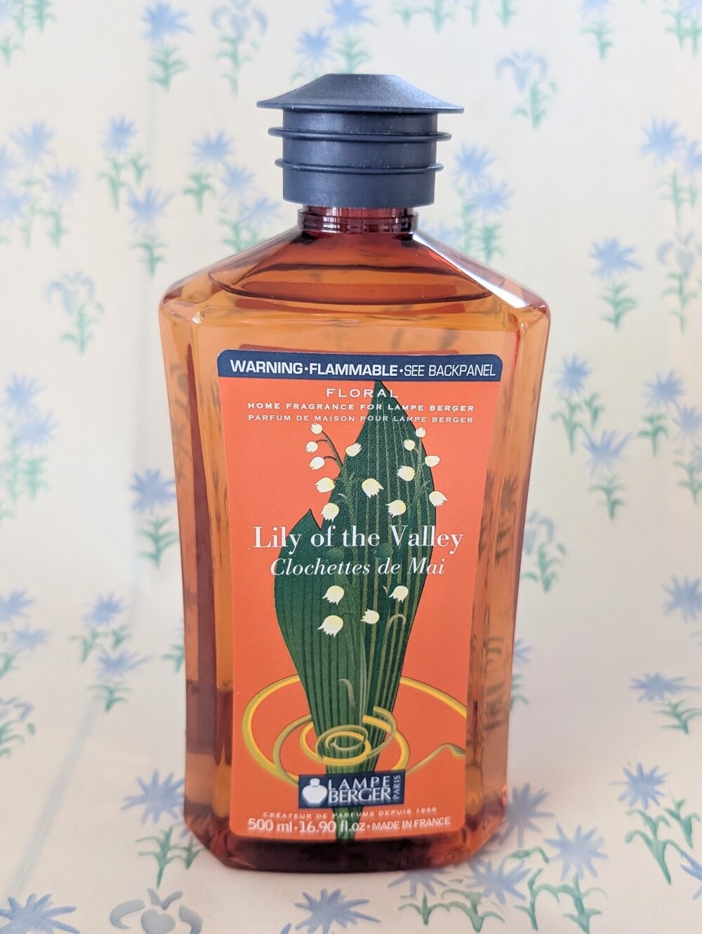 Lampe Berger Lily of the Valley Scented Oil Refill NEW Retired Floral 16.9 fl oz